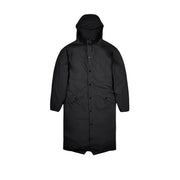 Rains Unisex Longer Jacket in Black