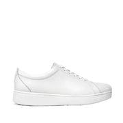 Fitflop Women's Rally Leather Sneaker in Urban White