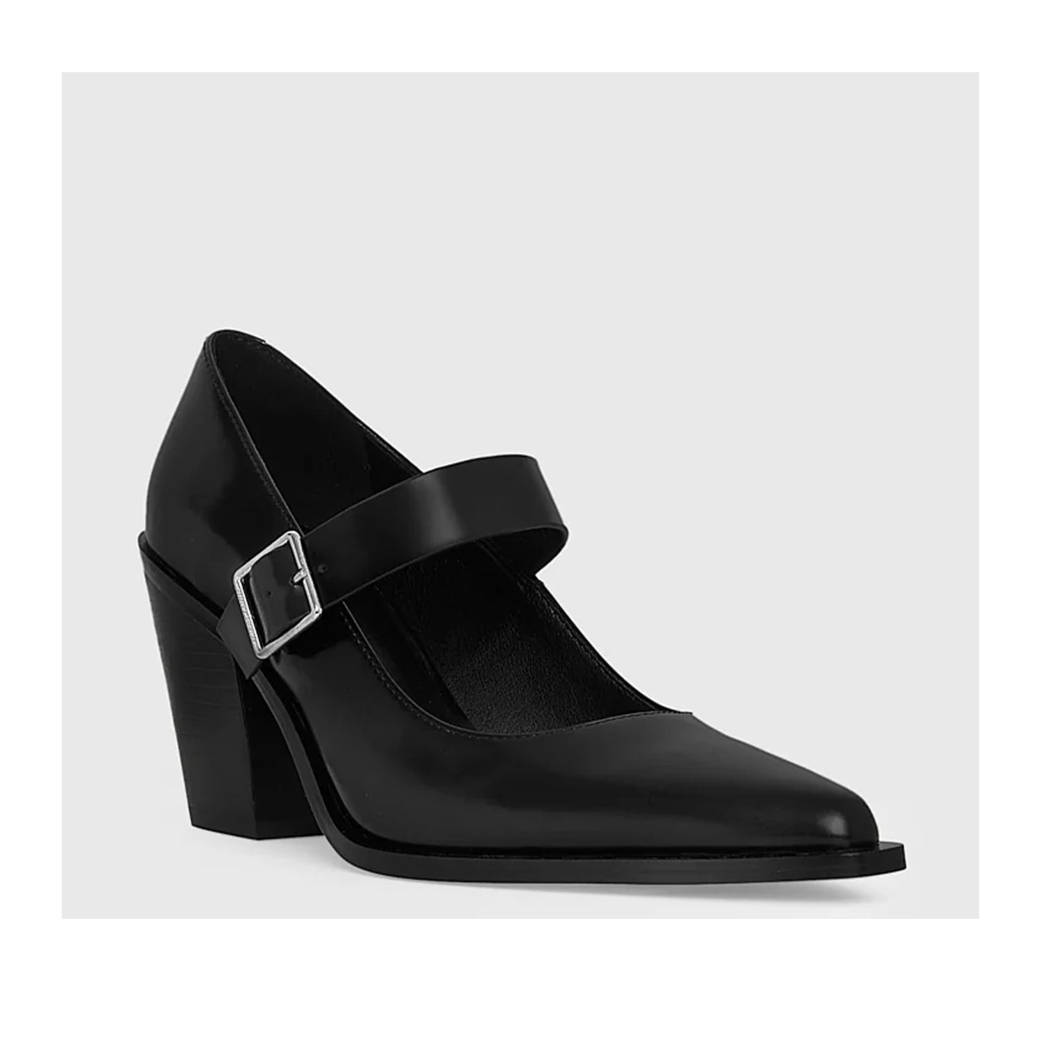 Escarpins Mary Jane à boucle Bowery pour femme de Rebecca Minkoff, couleur noire