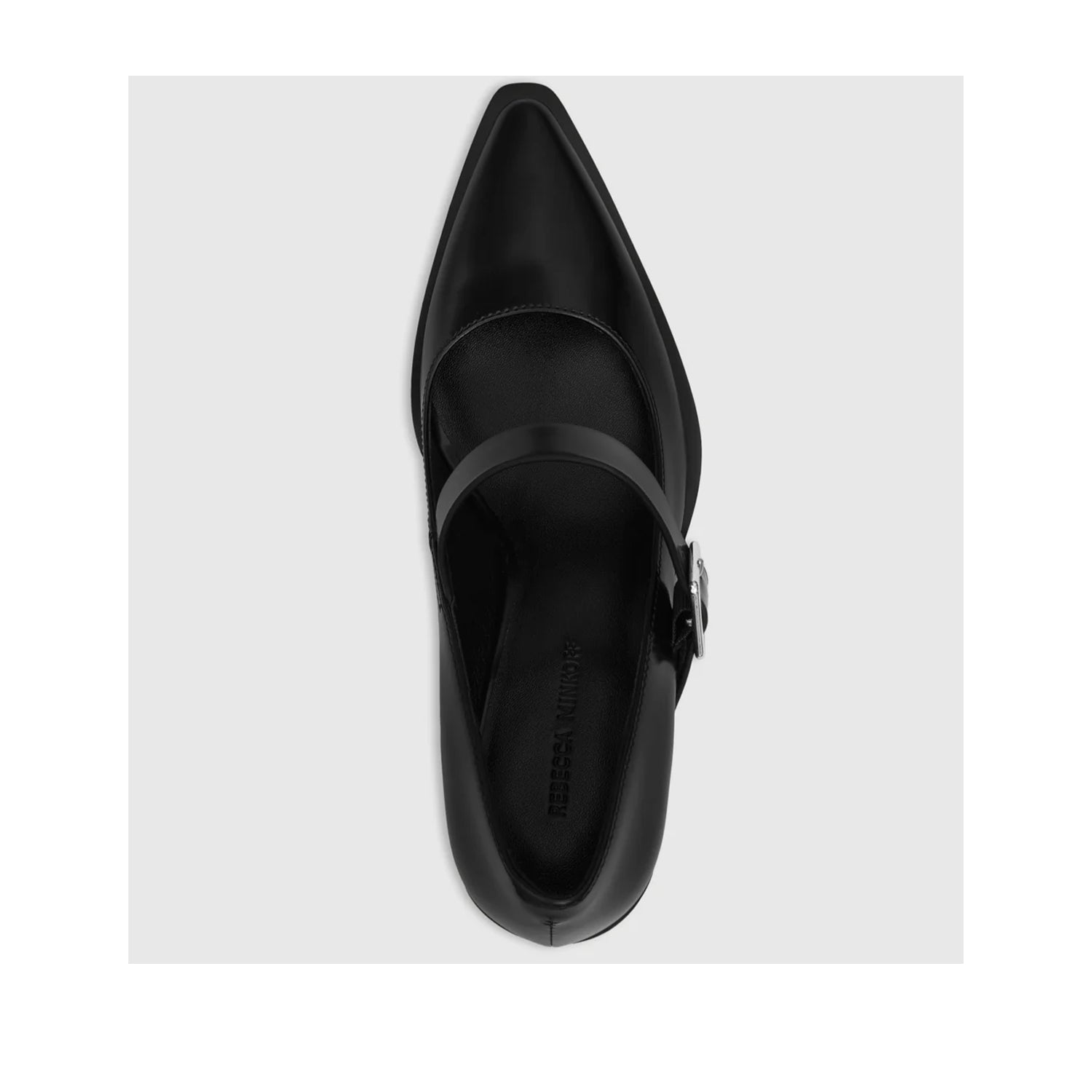 Escarpins Mary Jane à boucle Bowery pour femme de Rebecca Minkoff, couleur noire