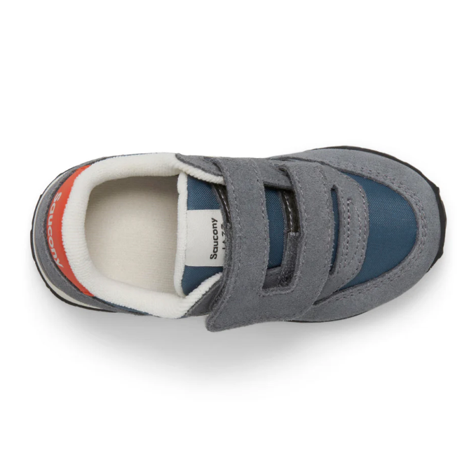 Saucony Kids' Unisex Baby Jazz HL in Grey/Blue