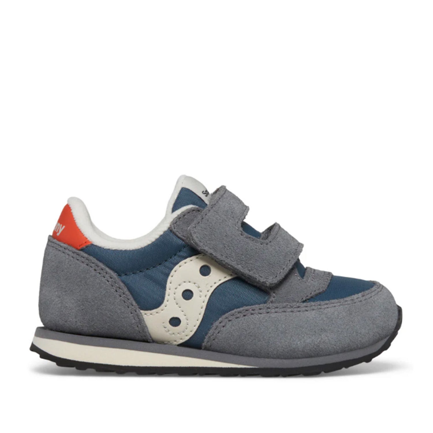 Saucony Kids' Unisex Baby Jazz HL in Grey/Blue