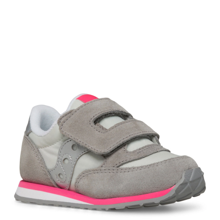Lunettes de soleil Saucony Kids Baby Jazz HL unisexes, gris/rose