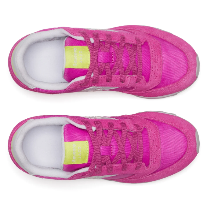 Saucony Kids' Unisex Jazz Original in Pink/Lime