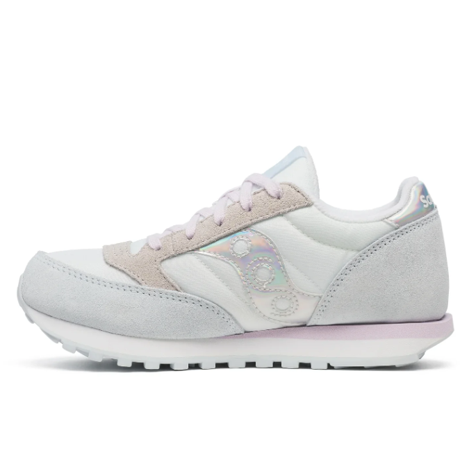 Saucony Kids' Unisex Jazz Original in White/Blue