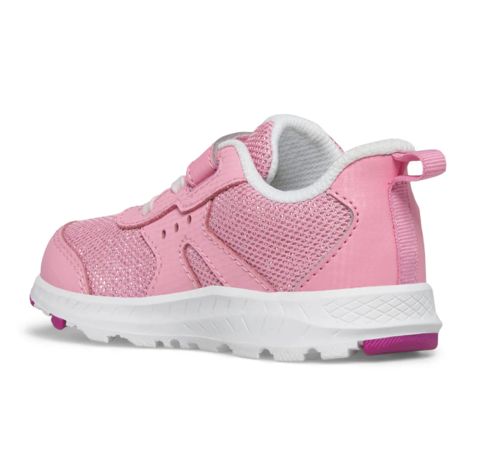 Saucony Ride Jr unisexe pour enfants, rose