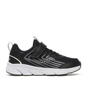 Saucony Kids' Unisex Wind 3.0 A/C in Black/White