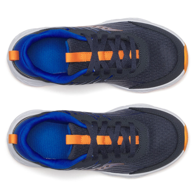 Saucony Kids' Unisex Wind 3.0 in Navy/Peel