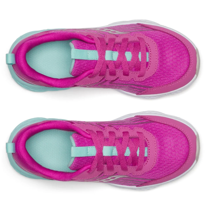 Saucony Kids' Unisex Wind 3.0 in Pink