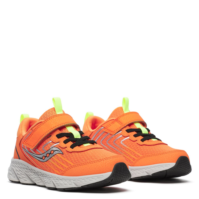 Saucony Kids' Unisex Wind 3.0 A/C in Orange