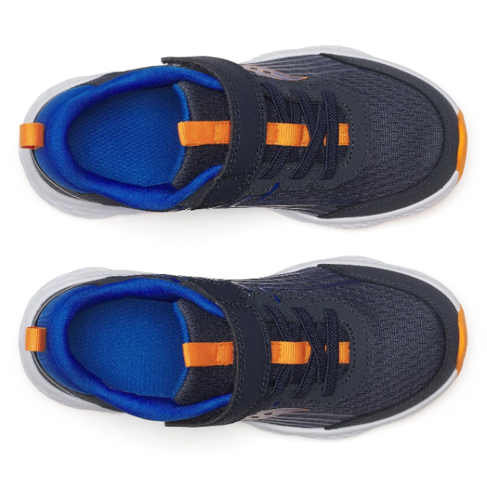 Saucony Kids' Unisex Wind 3.0 A/C in Navy/Peel