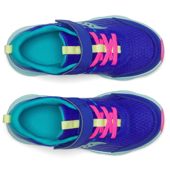 Saucony Kids' Unisex Wind 3.0 A/C en violet/turquoise
