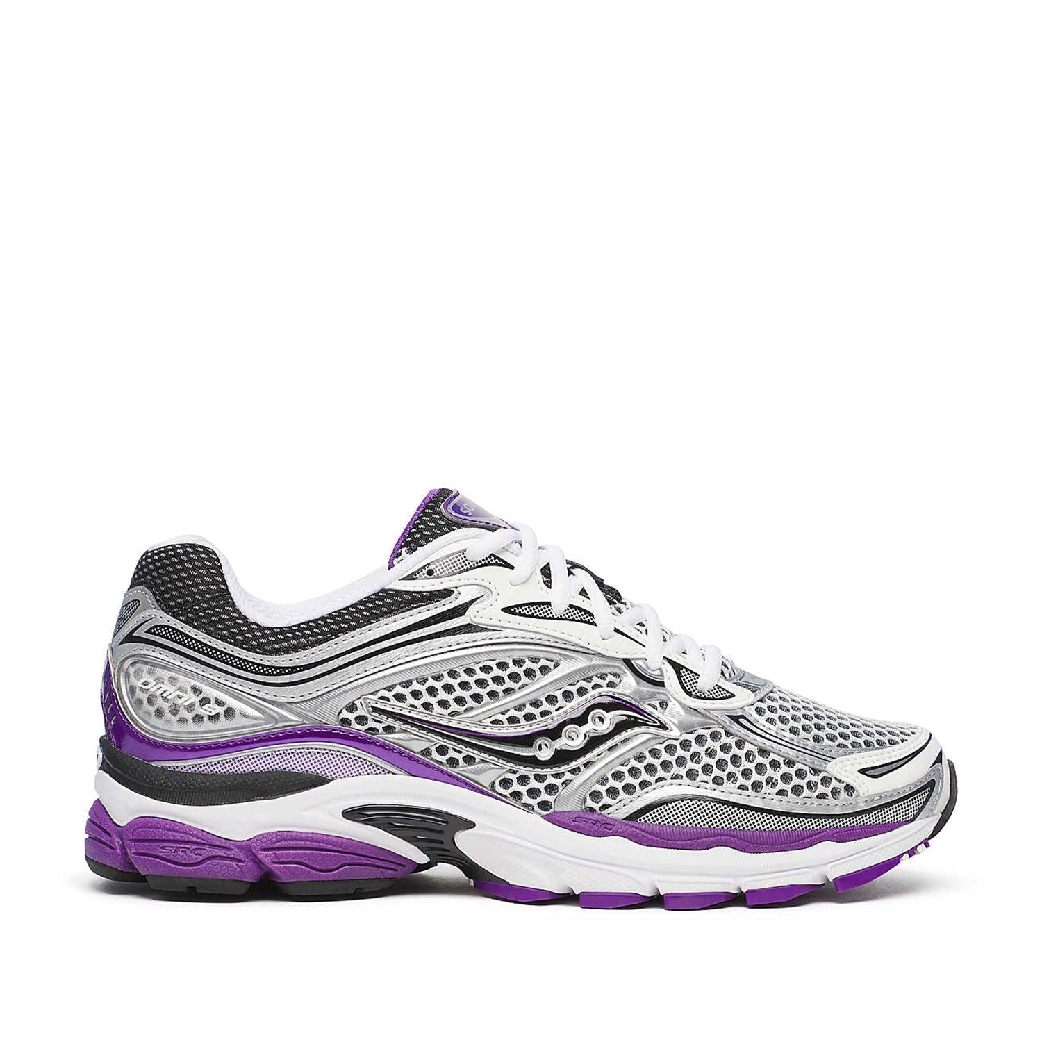 Saucony Unisex Progrid Omni 9 in Silver/Purple