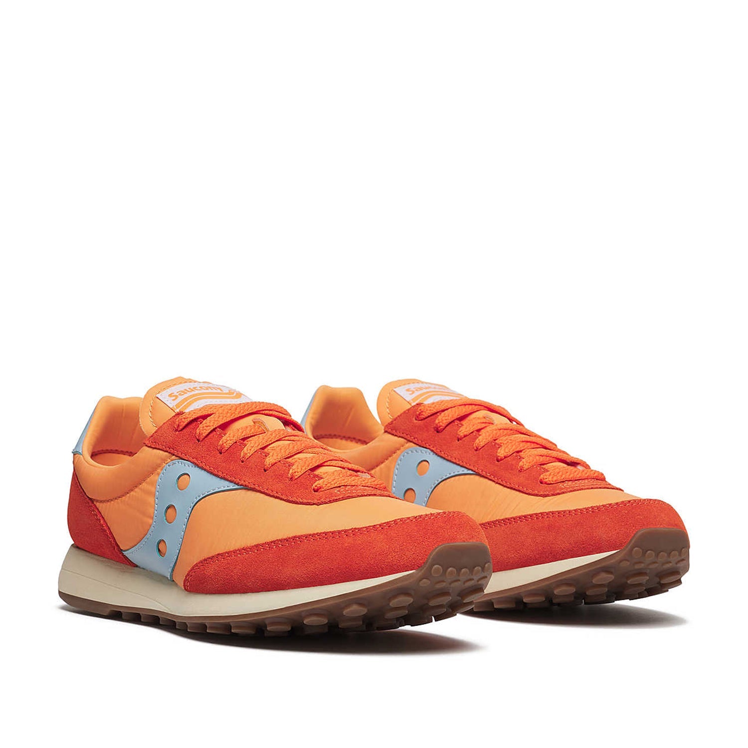 Saucony Unisex Trainer 80 in Orange/Sky