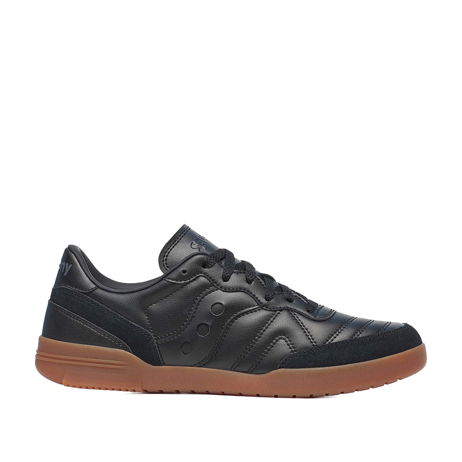Saucony Unisex 586I in Black/Gum