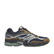 Saucony Unisex Progrid Omni 9 in Brown/Navy