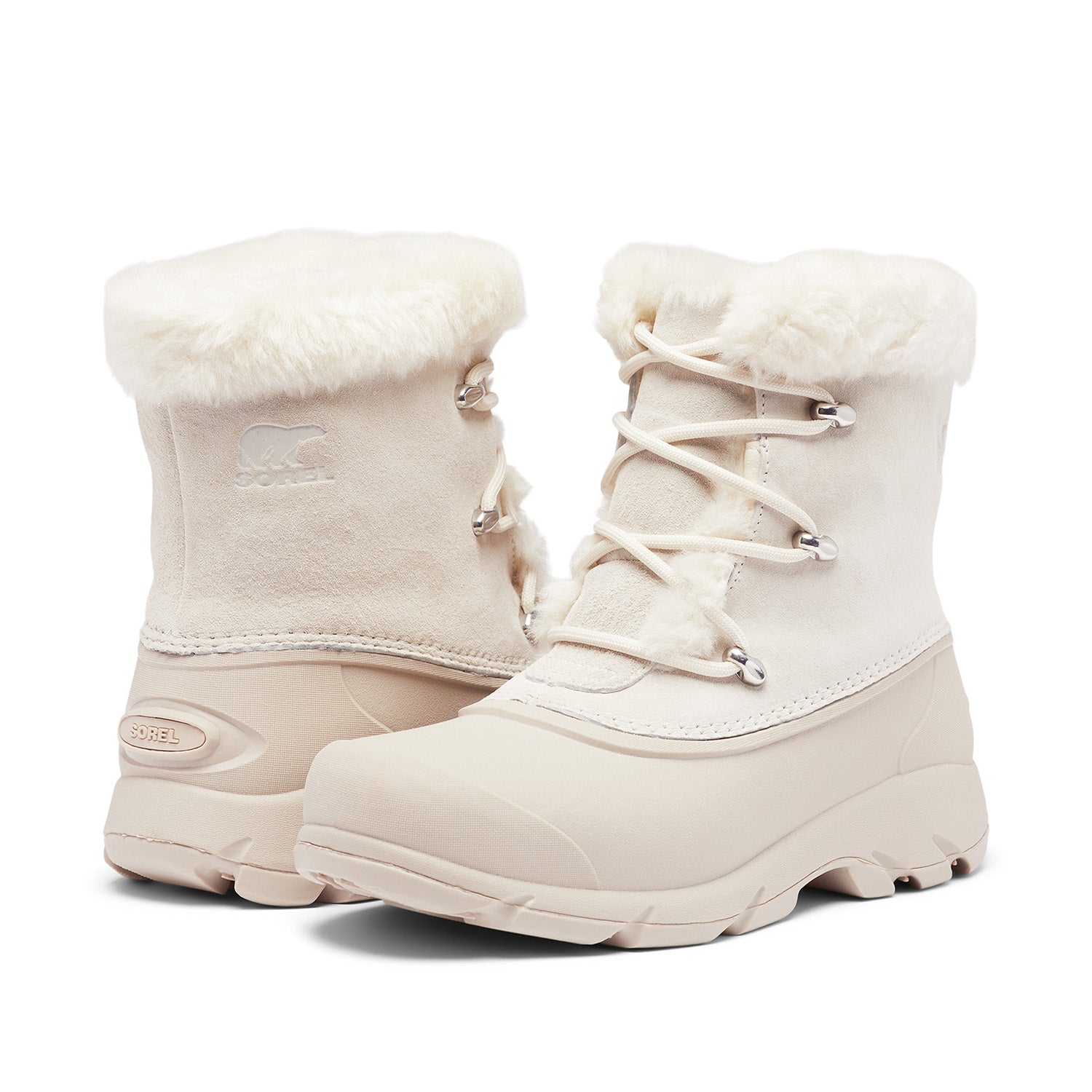Sorel Women's Snow Angel in Chalk/Light Clay