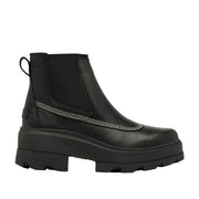 Sorel Women's Joan Frwd Chelsea in Black/Bleached Ceramic