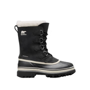 Sorel Women's Caribou WP in Black, Stone