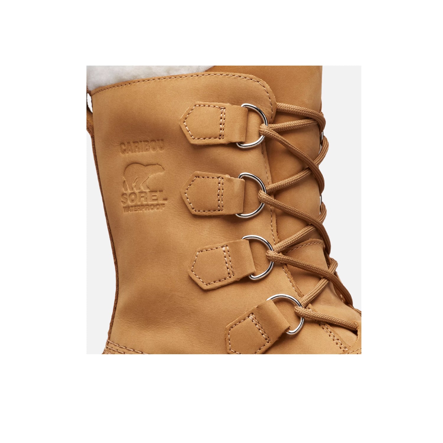 Sorel Women's Caribou WP in Buff