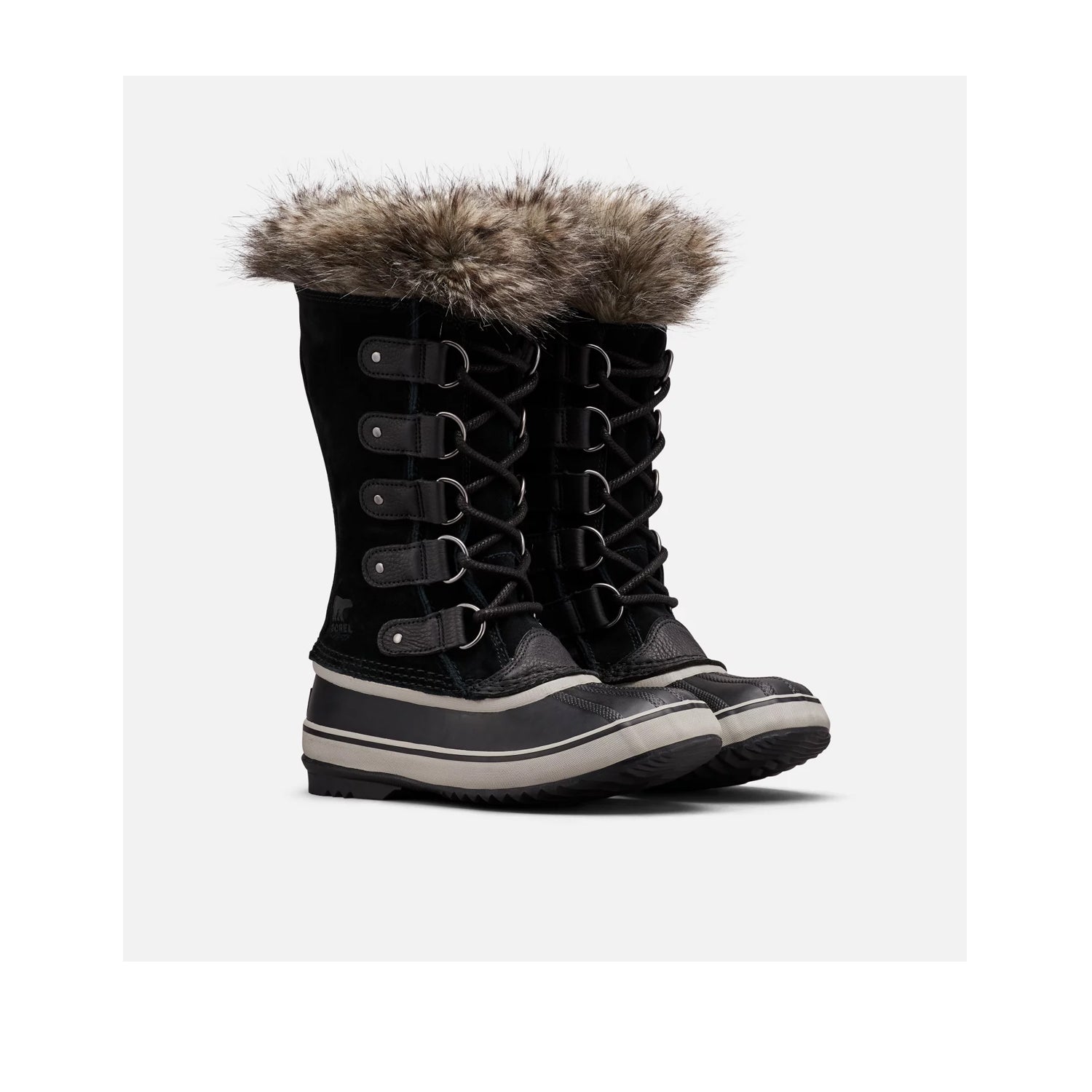 Sorel Women's Joan of Arctic WP in Black, Quarry