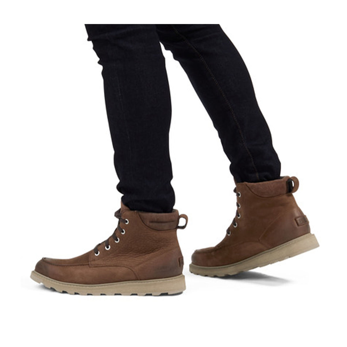 Sorel Men's Madson II Moc Toe WP in Tobacco