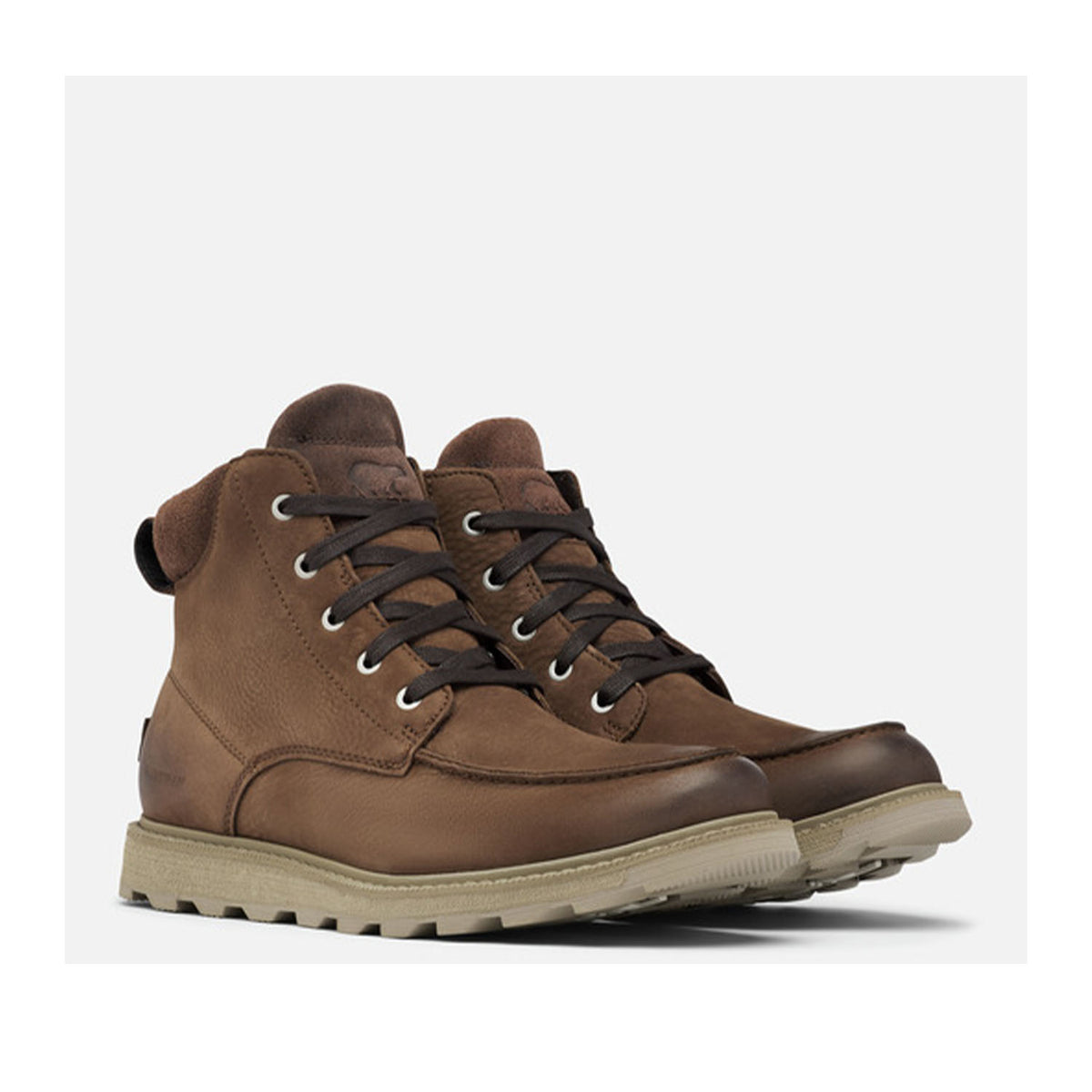 Sorel Men's Madson II Moc Toe WP in Tobacco