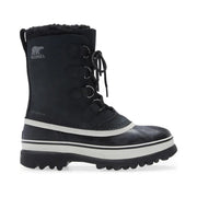 Sorel Men's Caribou WP in Black, Dark Shadow