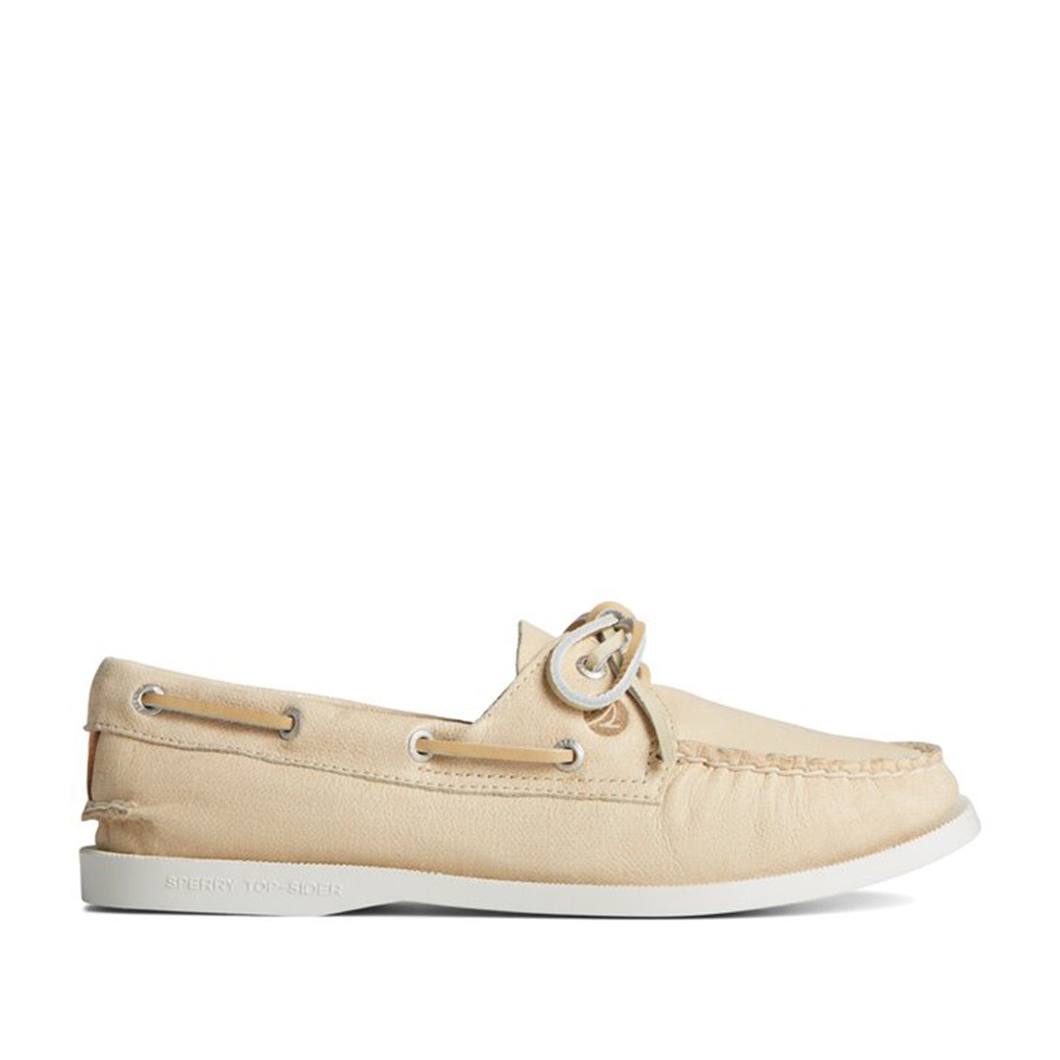 Chaussure bateau bicolore Authentic Original™ pour femme de Sperry, blanche