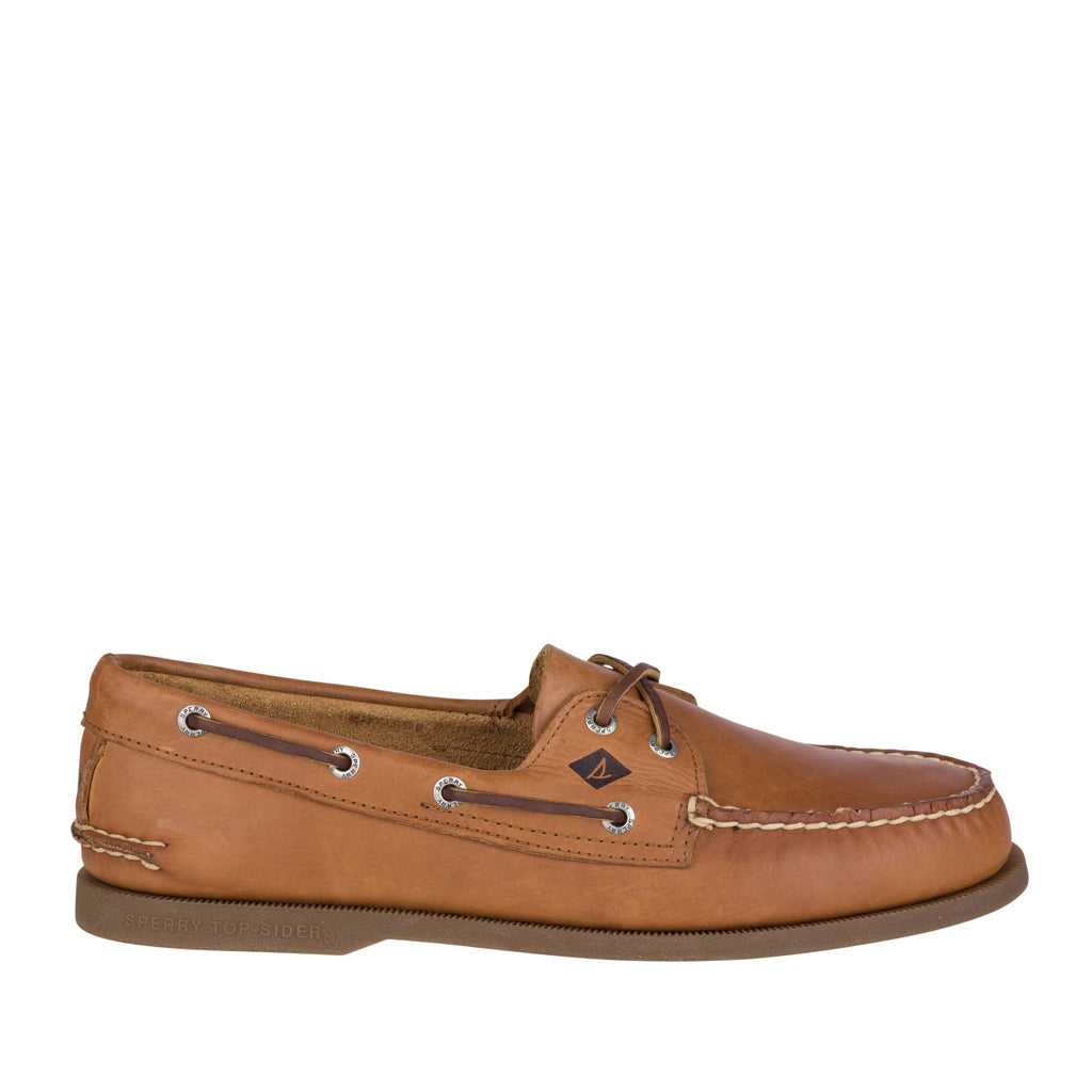 Sperry Men's A/O 2-Eye Boat Shoe in Nutmeg