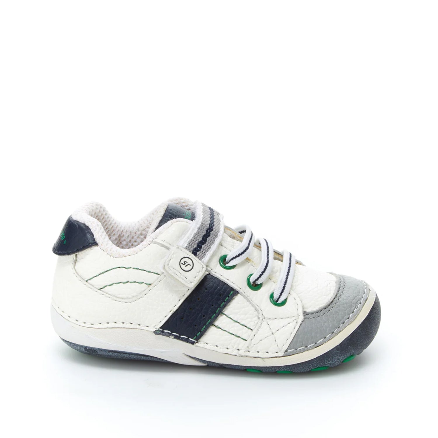 Artie de Stride Rite Kids en blanc