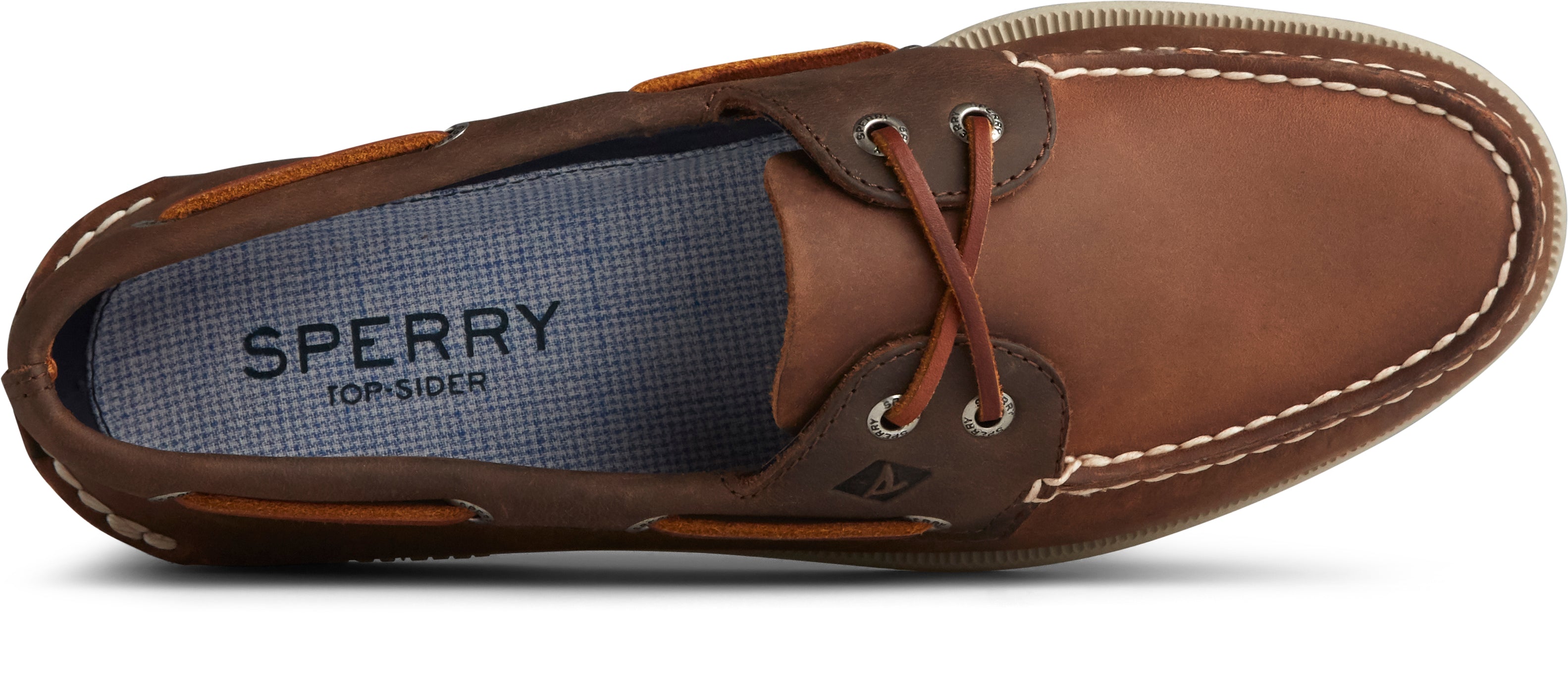 Sperry Men's A/O 2-Eye Leather in Sonora/Riverboat