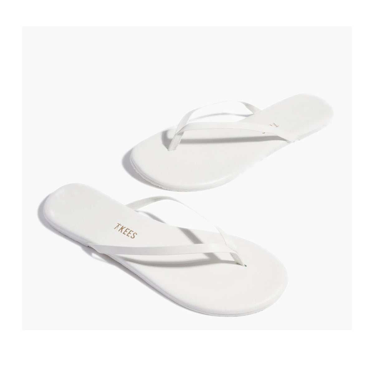TKEES Women's Solids in White