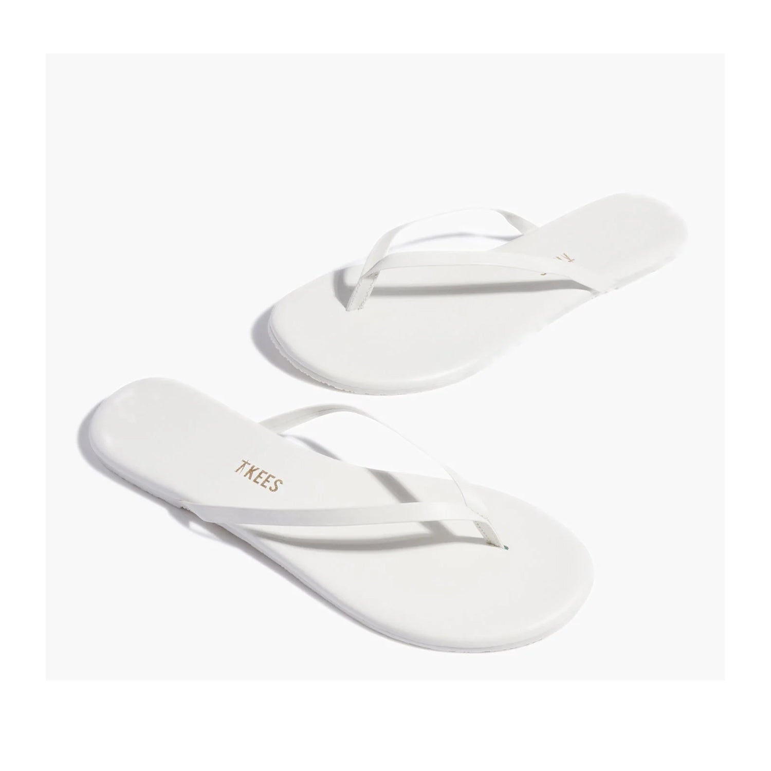 TKEES Chemises unies blanches pour femmes