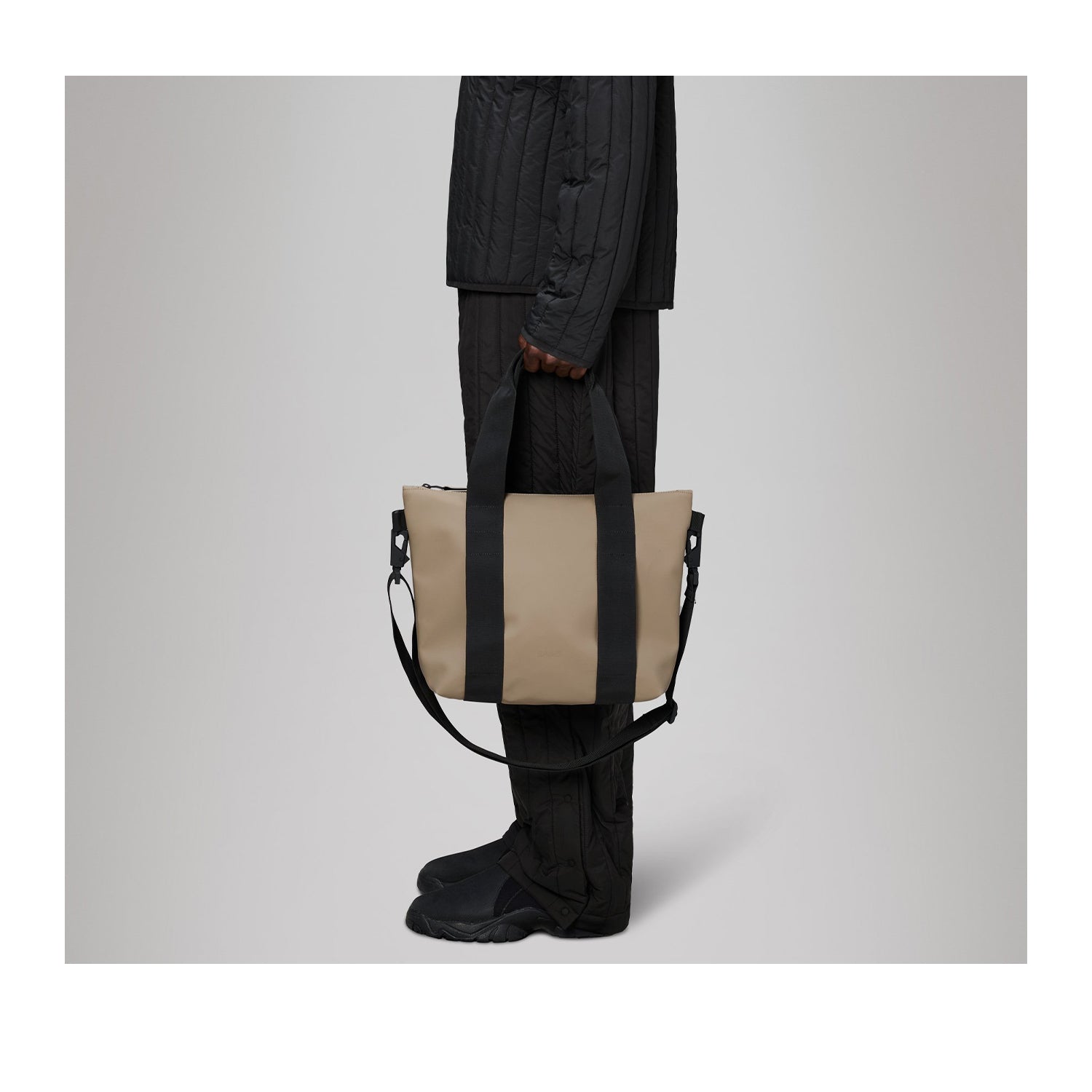 Rains Tote Bag Micro W3 in Beige