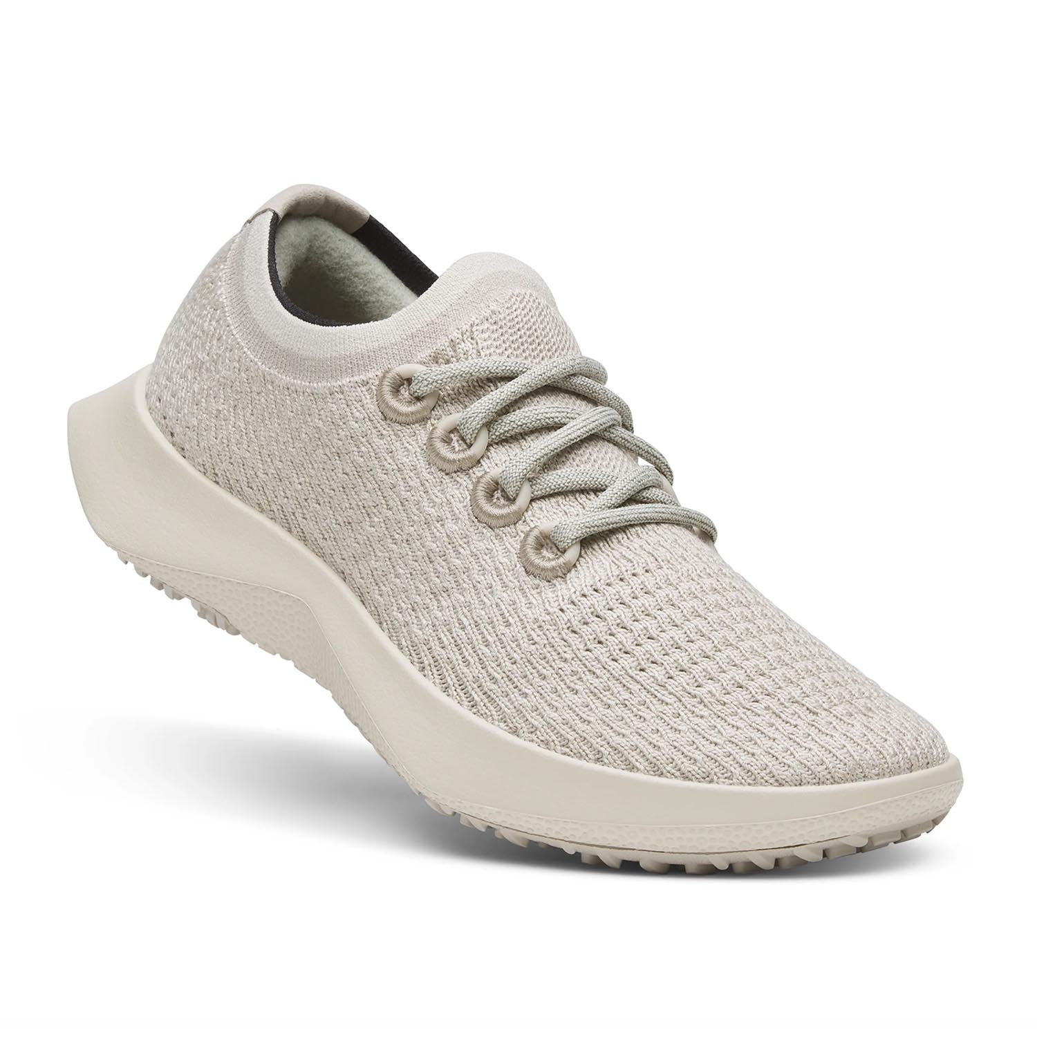 Chaussures Allbirds Tree Dasher 2 pour homme, couleur blanc vieilli