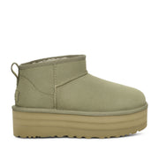 Sandales à plateforme UGG Classic Ultra Mini pour femme, couleur trèfle ombré