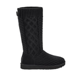 Ugg Women's Classic Cardi Cabled Knit in Black