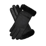 UGG Women's Sheepskin Seamed Glove in Black