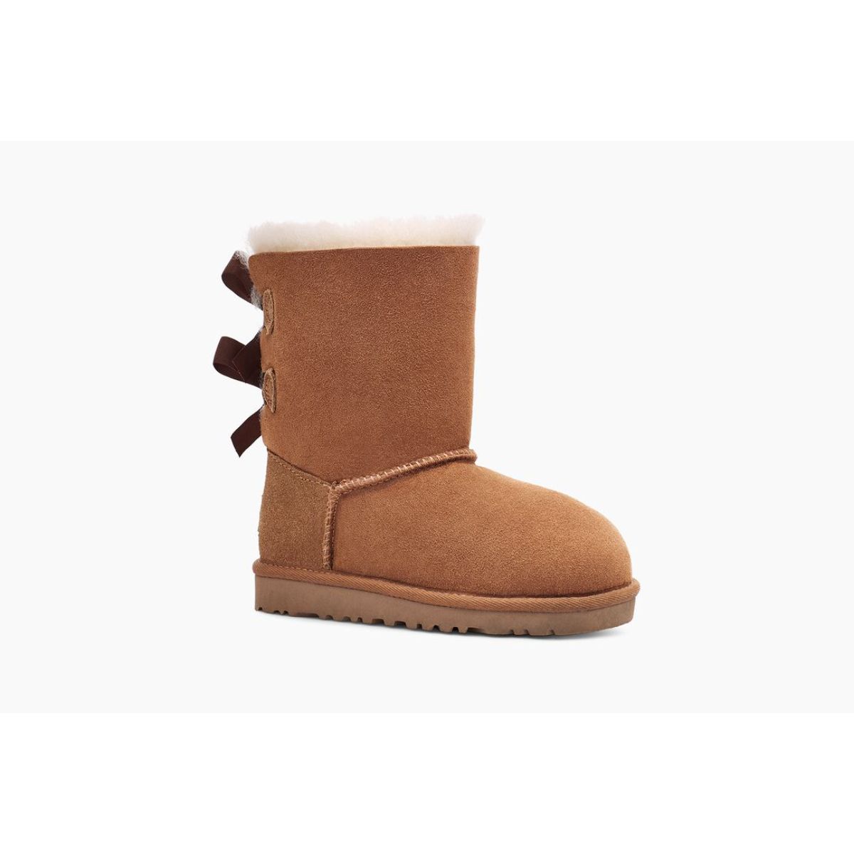 UGG Big Kids' Bailey Bow II in Chestnut