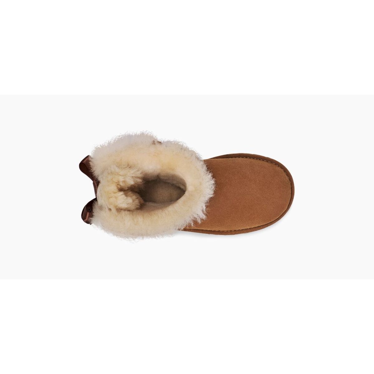 UGG Big Kids' Bailey Bow II in Chestnut