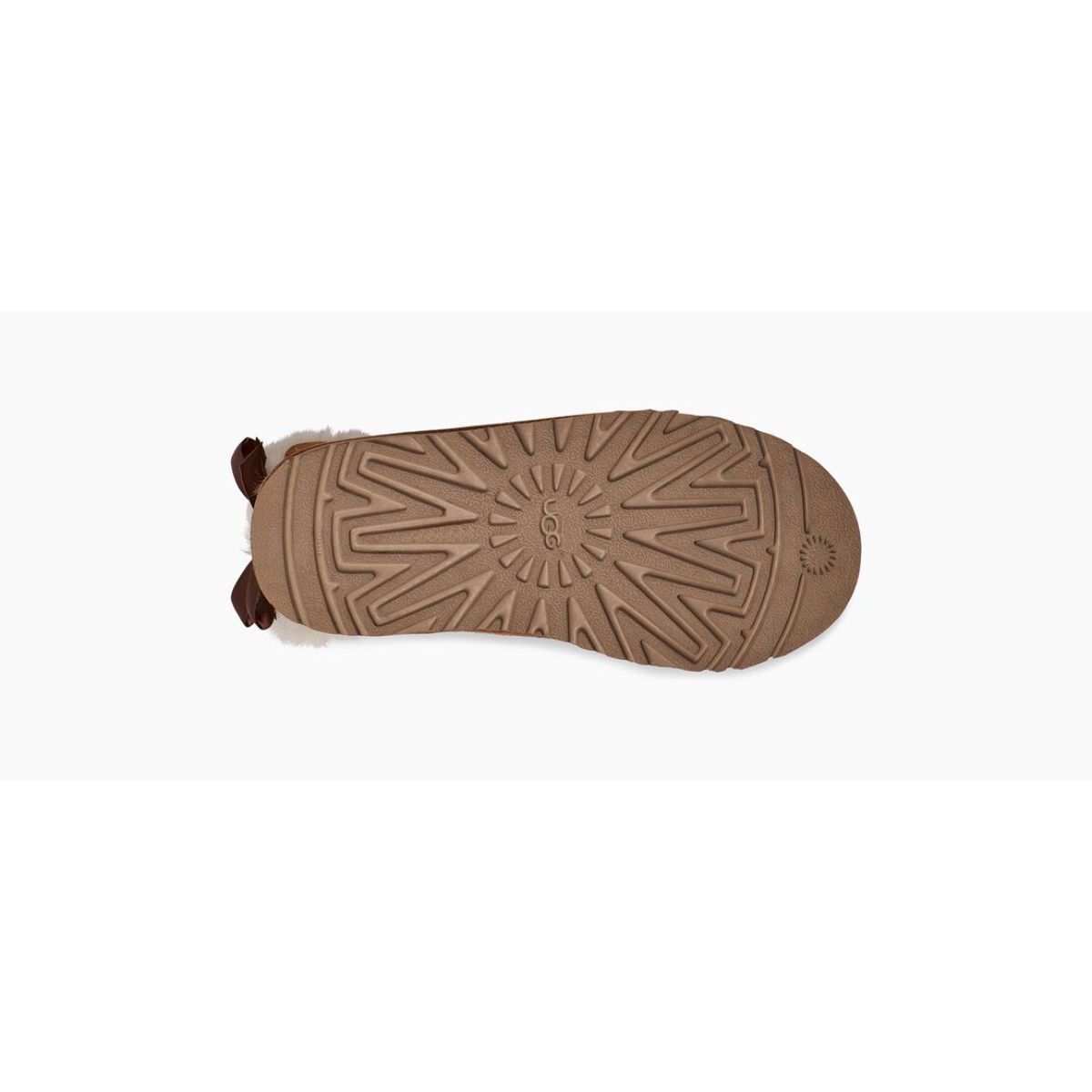 UGG Big Kids' Bailey Bow II in Chestnut