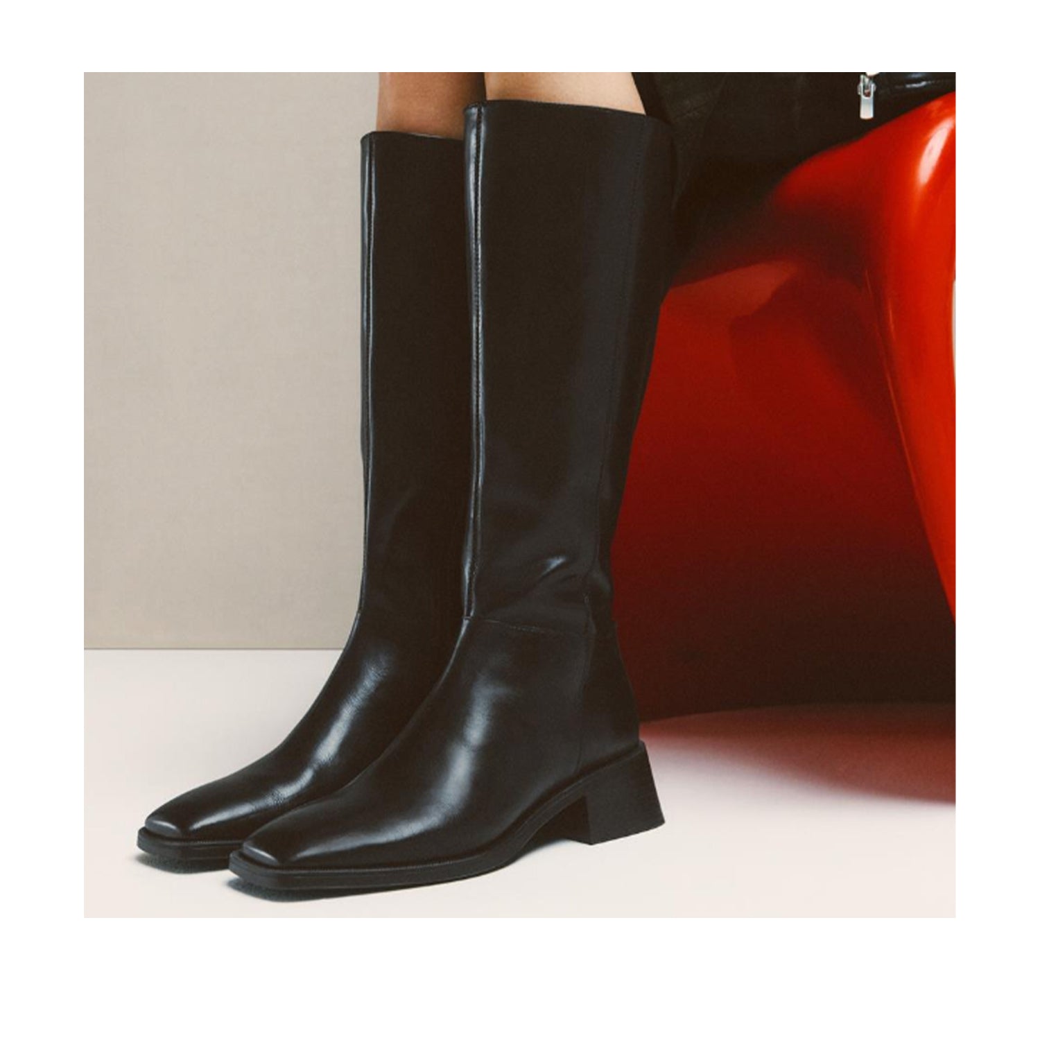 Vagabond Blanca Tall pour femme, couleur noire