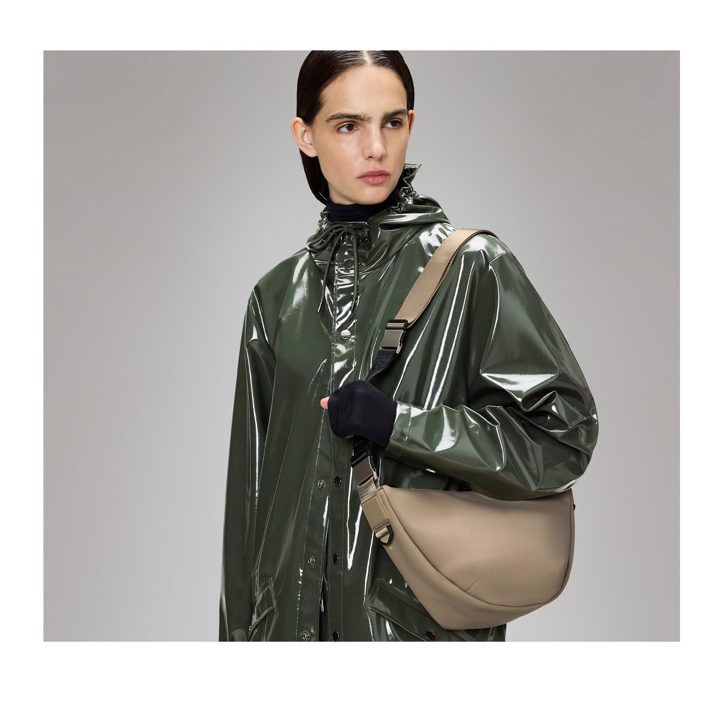 Sac bandoulière Rains Valera W3 beige