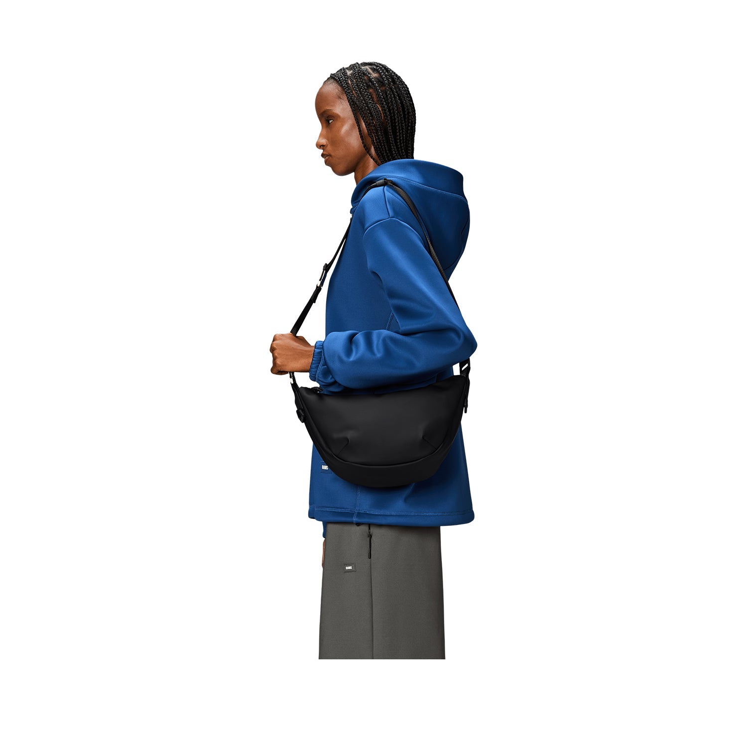 Rains Valera Shoulder Bag W3 in Black