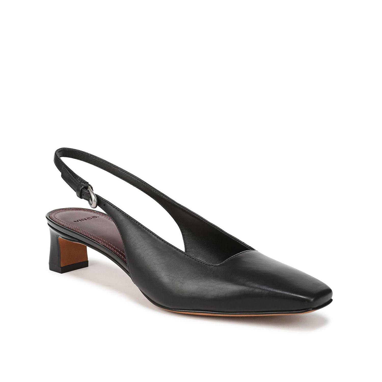 Vince. Collier pour femme Hart en noir