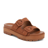 Vionic Capitola Lug Platform Sandal in Brown