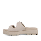 Vionic Capitola Lug Platform Sandal in Beige