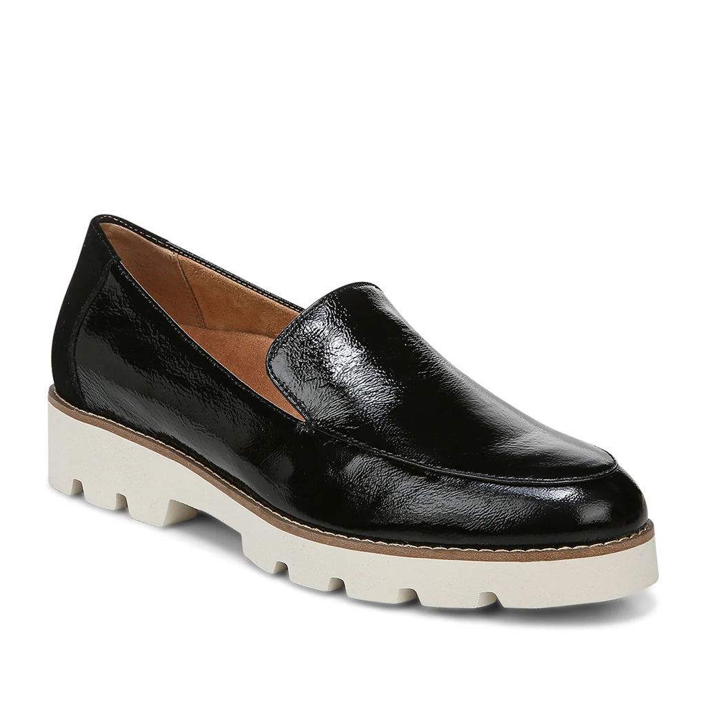Vionic Women's Kensley Loafer in Black Patent