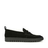 Vionic Women's Uptown Loafer in Black Suede